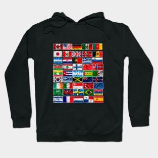 Beautiful Flags of the World Hoodie